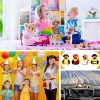 2 tum minipiratgummiduckarleksaker, Cruise Ducks, Söt gyllene duckdekor, badtuber, poolleksaker, piratpartyprylar för karnevalsartiklar, babypool, födelsedagsfest, julpartyprylar, gåvor (24 st)  |   Badleksaker Badleksaker Badleksaker