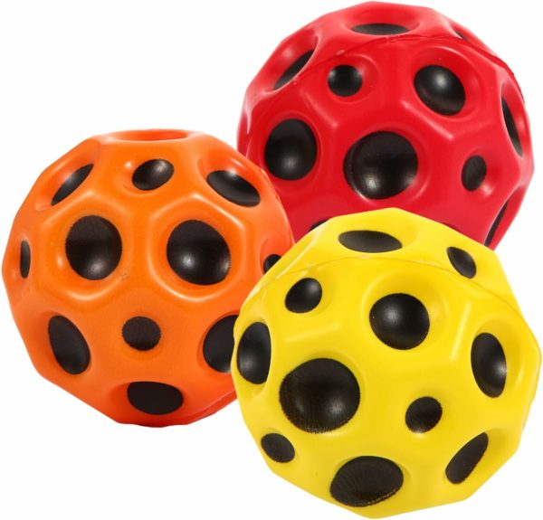 3Pcs Mini Super High Bouncing Balls Toys, Gummi Rymdbollar Spel för Barn Vuxna, Träningsboll för Inomhus Utomhuslek, Sinnesbollar för Försöklingar pojkar flickor  |   Bollar Bollar [MA]