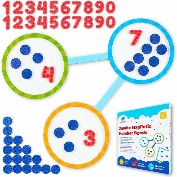 75 Pcs Magneträkneställ Set – Magneträknenummer För Vitbord  Räknebondslek  Magneträkneled  Matematiska hjälpmedel Tillbehör Leveranser För Klassrum  Magneträkneleksaker –  |   Tidig utveckling och aktivitetsleksaker Tidig utveckling och aktivitetsleksaker Tidig utveckling och aktivitetsleksaker