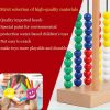 Abacus For Kids Matematik Förskola Talinlärning Klassisk Träleksak Uppmuntrande Leksak Träpärlor 8 Utökade Aktiviteter Bra Present För Barnbarn Flickor Och pojkar  |   Abacuser Abacuser Abacuser