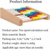 Abacus For Kids Matematik Förskola Talinlärning Klassisk Träleksak Uppmuntrande Leksak Träpärlor 8 Utökade Aktiviteter Bra Present För Barnbarn Flickor Och pojkar  |   Abacuser Abacuser Abacuser