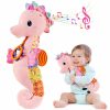 Baby Girl Toys 0-6 Months, Barnmusikaliska tämlarleksaker mjuk leksak med ljusa färger, Krökta ljudpapper, Flera texturer & klappleksaker, Barnnycklingleksaker för 0 3 6 9 12 månader pojkar/flickor (Rosa)  |   Musikaliska leksaker Musikaliska leksaker Musikaliska leksaker