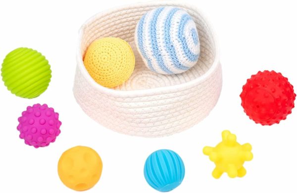 Baby Grisping Balls Textured Multi Sensory Toys Barnleksak Presentset 6-12 Månader Barnleksaker  |   Bollar Bollar Bollar