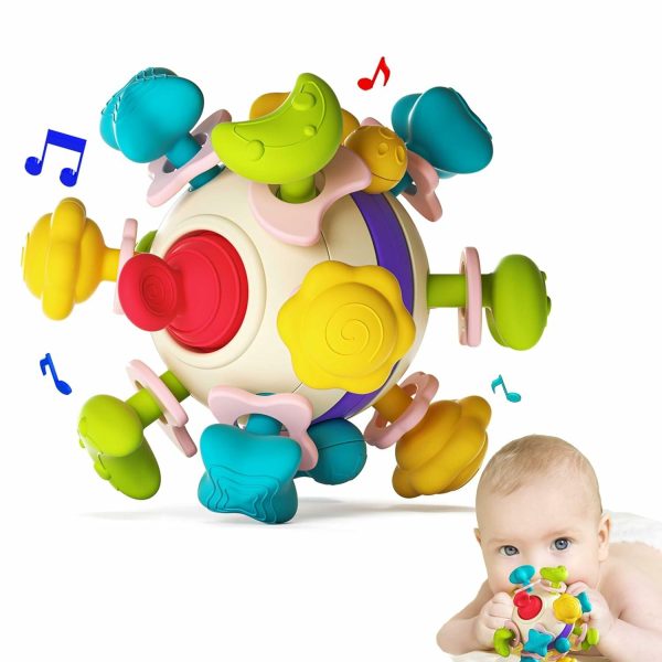 Baby Teether Sensoryleksaker  Baby tandbitningsspel för 0-3-6-12-18 månader  pojkar flickor Baby Shower-gåvor Nyfödd Barnleksaker  Montessori-inlärning Utvecklingsleksaker för 1 2 år gammal  |   Sorterings- och stapel-leksaker Sorterings- och stapel-leksaker Flerfärgad