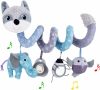 Barnstolsleksaker – Baby Plush Spiralhängleksaker För Barnvagn Sängställning Barnvagnsbar Barnstol Mobil Med Musikugl Bb Plocka Elefant- Grå Räv  |   Barnstol & Vagnsleksaker Barnstol & Vagnsleksaker Barnstol & Vagnsleksaker