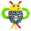 Bitty Bite Bug Rattle 4.5 tum (Packning av 1)  |   Rattle & Plush Rings Rattle & Plush Rings Rattle & Plush Rings