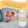 Harry Potter Babyfotografi Minnesalbum Krälande mjuk sensorisk bok Håller 3 4″X6″ Foton med mjuk tyg för spädbarn 6.25X9 tum  |   Tidig utveckling och aktivitetsleksaker Tidig utveckling och aktivitetsleksaker Multicolor