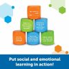 Låt oss prata! 6 Cubes med 36 påminnelser, Åldersgräns 5+, Konversationskub, Sel & Autismsbehandling, Tillbaka till skolan – tillbehör, Lärartillbehör  |   Aktivitetskub Aktivitetskub Aktivitetskub