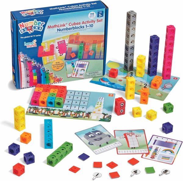 Mathlink Cubes Numberblocks 1-10 Aktivitetsset 30 förskoleaktiviteter Räkneblock Länkblock Barnleksaker Beräkningsspel Matematiska manipulativa Förskoleklass  |   Sorterings- och stapel-leksaker Sorterings- och stapel-leksaker Sorterings- och stapel-leksaker