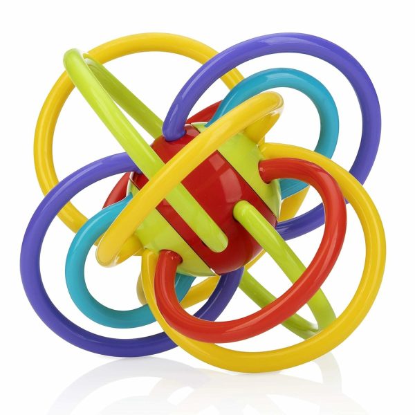 Många Loopar Sensory Multicolor Tuggleksak och Barnrattlelelek – 3+ Månader – Barns Tugglekak  |   Rattle & Plush Rings Rattle & Plush Rings Endast återge det svenska texten: Multi