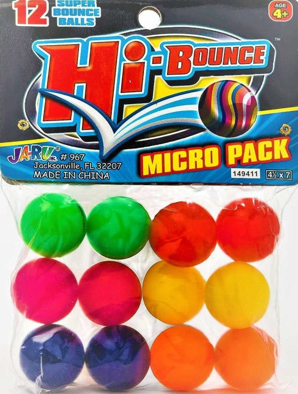 Super Bouncy Balls Superballs Super Hi Bounce (Varje paket 12 bollar) Lilla leksaker Försäljningsartiklar För Barn Racketball Barnspris Belöningar Premium Förgyllningar Gåva Leksak För Barn Ball 967 959  |   Bollar Bollar Bollar