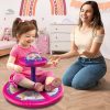 Unicorn Sit And Spin-leksak för småbarn flickor 1 2 3 år  Födelsedagspresent för barn i åldern 1-3 år med LED och musik, 360° Spin  |   Spinnhjul Spinnhjul Pink