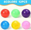 Bounce Ball 12 Pcs Sensory Balls Knobby Party Balls Massagebollar Med Luftpump Set 4.72″  |   Bollar Bollar Bollar